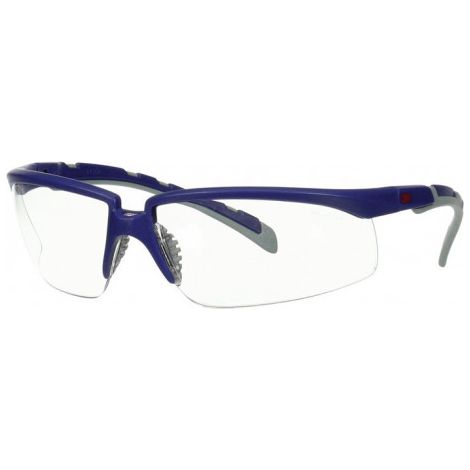 Lunettes de sécurité S2001AF-BLU-EU EN 166 EN170 branches bleu/gris, verre clair