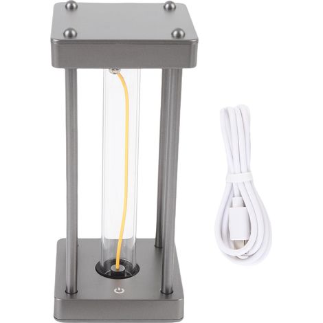 Lampe de chevet minimaliste sans fil rechargeable USB design moderne lumière d'ambiance LED portable pour chambre à coucher (1/5)