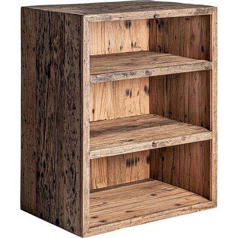 Bar en bois de mango ethnique Lahti - Marron naturel ethnique en bois de mango (1/5)