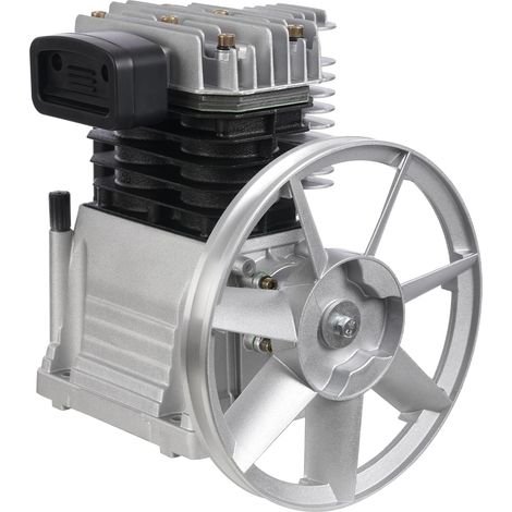 Gojoy – Tête de pompe à compresseur d'air 3 CV – Aluminium et fer – Débit 250 l/min – Pression max 1,0 mpa – Pour compresseur 2,2 kW