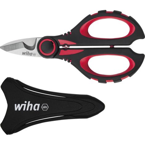 Wiha Tijera profesional con función de crimpado 160 mm (41923)