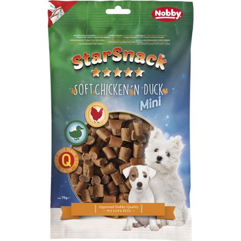 Nobby StarSnack MINI Chicken`n Duck 70 g Hundeleckerlis