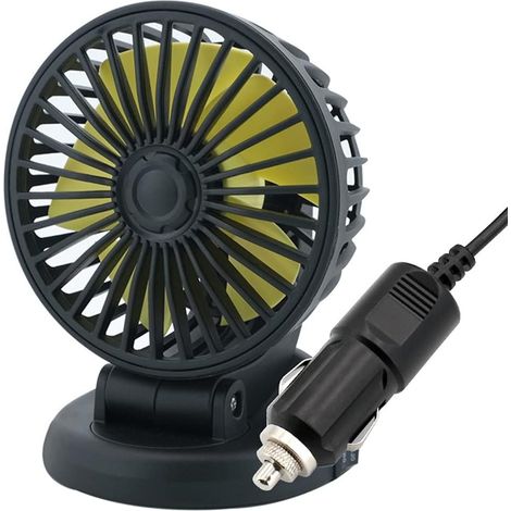 Ventilateur Pour Voiture Allume Cigare, Mini 12V, Portable (1/5)