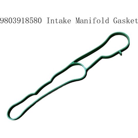 As shown in the picture, the material is rubber automotive intake manifold sealing gasket 9803918580, suitable for Citroën Cit. (1/4)