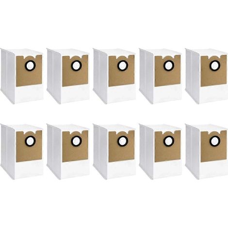 Dust Bags de remplacement pour Lefant M2 Pro / M2S Pro /M2 Plus Robot Aspirateur Accessoires Non – Wovens Bags 10PCS (1/5)