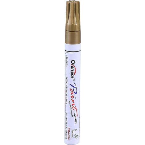 Stylo marqueur de retouche pour réparer les rayures de peinture automobile (doré)-14.00X1.80X1.80CM-Golden (1/4)