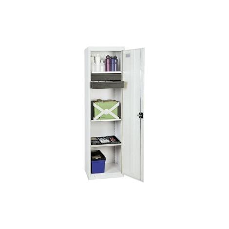Armadio porta attrezzi e materiali Stumpf serie 3000 grigio chiaro + 2 cassetti 100 mm + 3 ripiani estraibili - 3005107