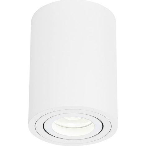 Support de Spot Saillie GU10 (sans ampoule) Cylindre Noir basse luminance Miidex Lighting® (1/5)