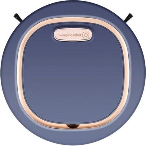 Robot Aspirateur Sans Fil USB, Balayage, Serpillière, Nettoyage Ménager, Sol, Tapis, Dépoussiéreur, Bleu (1/4)