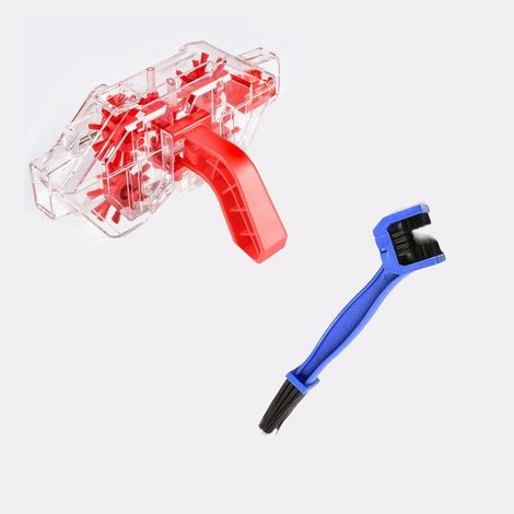 Limpiador de cadena de bicicleta: herramienta transparente y visible para remojar la cadena, Limpiador de cadena de bicicleta, de carretera y BMX (1/5)