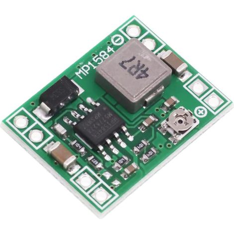 MP1584EN Ultra Small DC-DC 3A Step-Down Adjustable Buck Converter Module 24V to 12V 9V 5V 3V for Arduino (1/5)