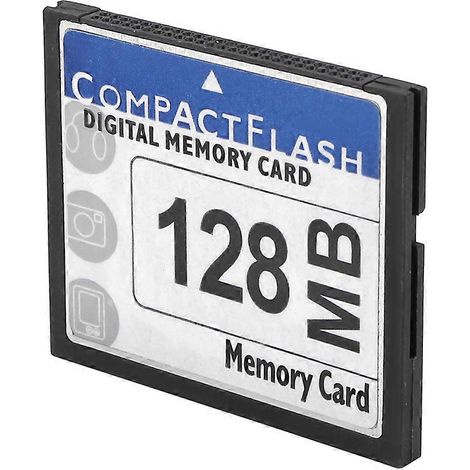 128 MB CompactFlash-Speicherkarte für Kameras und Werbemaschinen, zuverlässige Hochgeschwindigkeitsspeicherung, kompatibel mit Spiegelreflexkameras und Industrieanlagen, klassisches CF-Format, robust (1/5)