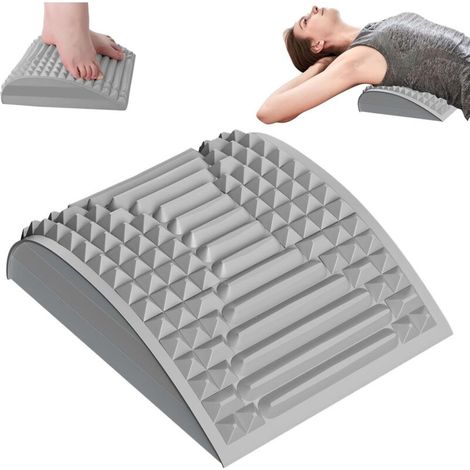 Masseur pour le dos, l'étirement du cou, l'étirement lombaire du dos, machine à dos Multi - étapes, étirer l'étireur du cou, étireur du cou, coussin de correction de la colonne vertébrale auxiliaire