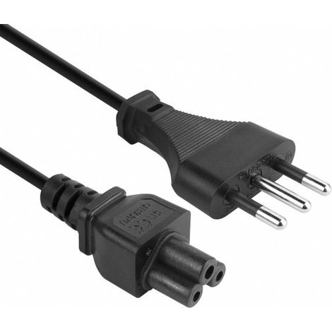 Vultech ALIM3-15 câble électrique Noir 1,5 m Prise d'alimentation type L IEC C5