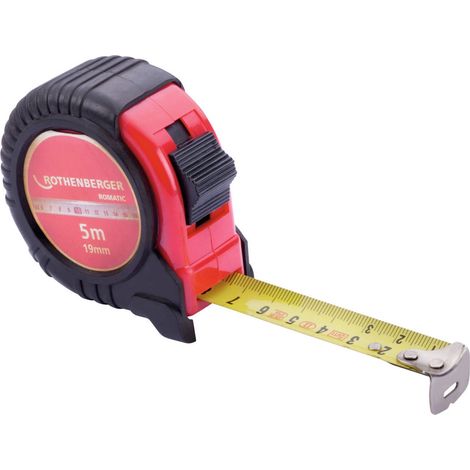 ROTHENBERGER  Cinta  métrica  ROMATIC,  5m  -  77397