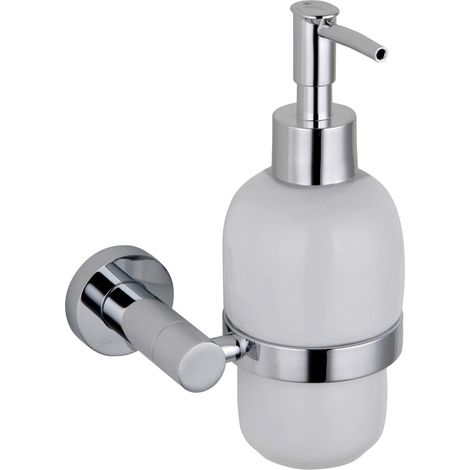 Wall Mounted Soap Dispenser Chrome (1/2)