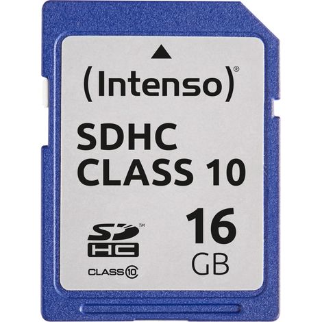 Intenso 3411470 memoria flash 16 GB SDHC Classe 10