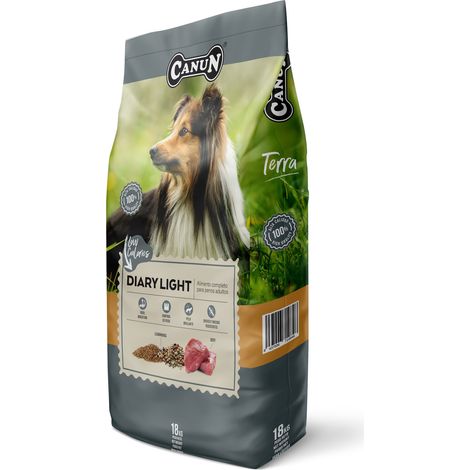 Canun Terra Dairy Light (BASIQUE) 18 kg Futter für ältere Hunde