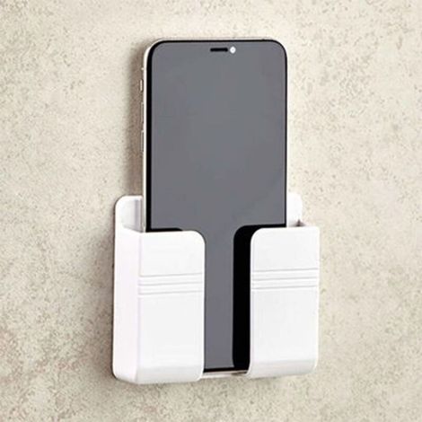 Support de téléphone mural, support mural sans dommage pour smartphones, téléphone portable (1/4)