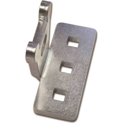 2 x PORTALUCCHETTO TIGER VERTIC ACC ZINC 100X8X50 MM