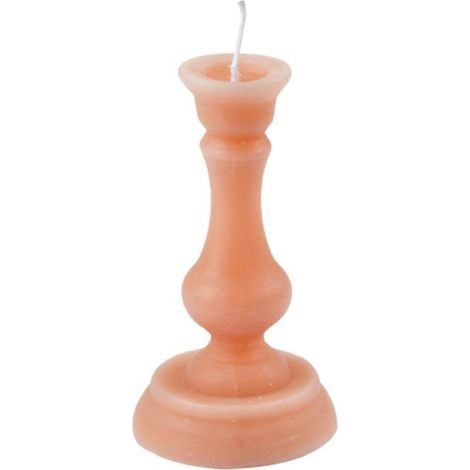 Bougie Déco Chandelier "Arty" 13cm Blush