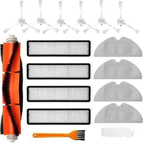Pour Dreame Bot L10 Pro, Kits de remplacement, brosse latérale principale, filtres, chiffon de vadrouille () (1/5)