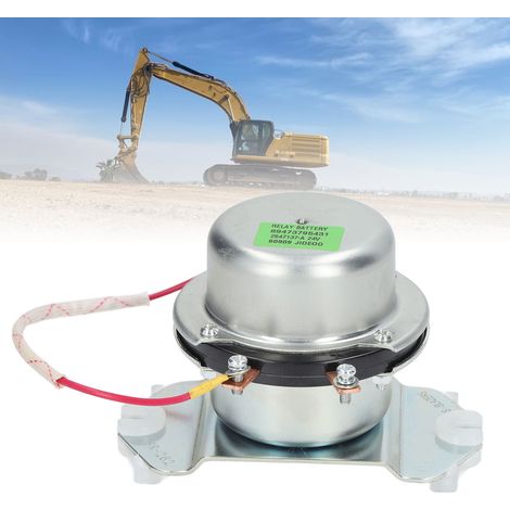 08088-10000 Haupt-Elektromagnetschalter mit Batterierelais, kompatibel mit Daewoo/Hitachi/Komatsu/Kobelco/CAT/Kato, 24-V-Pluspol (1/5)