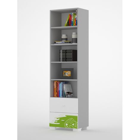 Librería GRAFFITI ART 50 cm blanco