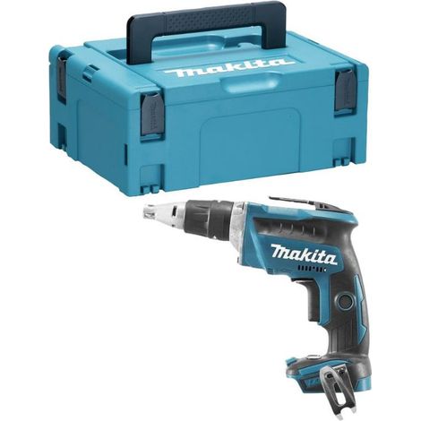 Makita – Visseuse à plaque de plâtre 18V sans fil – Moteur sans balai – Technologie XPT – Vissage rapide 4000 tr/min – DFS452ZJX3