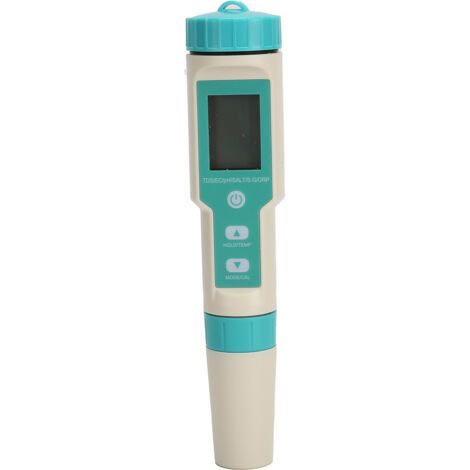 C-600 Stylo de test de qualité de l'eau portable 7 en 1 PH TDS SALT TEMP ORP EC SG Meter (1/5)
