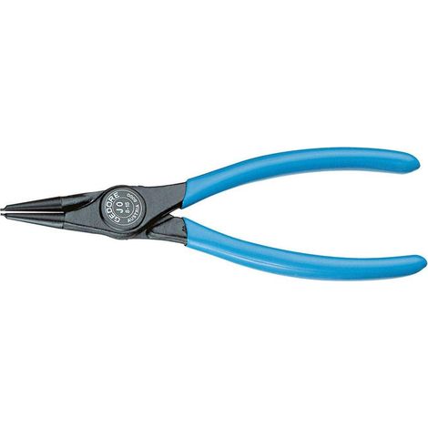 Pince de montage pour circlips intérieurs, Becs droits, Diamètre de l’arbre : 8 à 13 mm, Ø des pointes : 0,9 mm, Acier, 8000 J 0 (1/2)