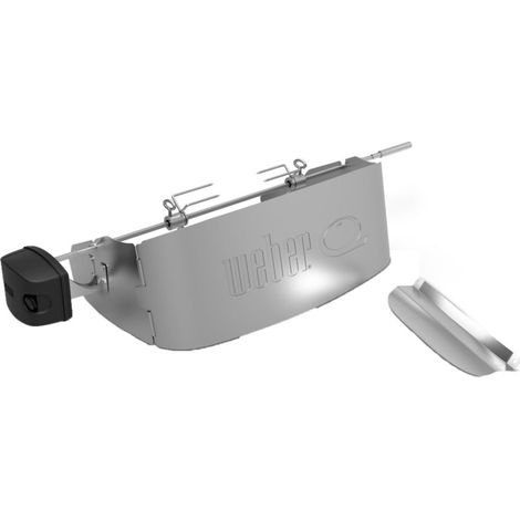 [NEUWERTIG] B-Ware Weber Drehspieß Grillspieß Q 3000N Serie ab 2025 Elektromotor Edelstahl 5-teilig (1/2)