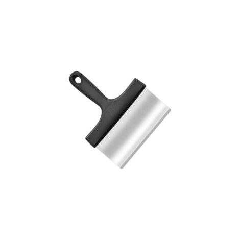 Grattoir pour Plancha, Grattoir Plancha pour Plaque INOX Grattoir Plancha Professionnel Grattoir Plancha avec Poignée, Grattoir Plancha INOX, Outil de Nettoyage de Grattoir de Gril de Barbecue - Crezu (1/4)