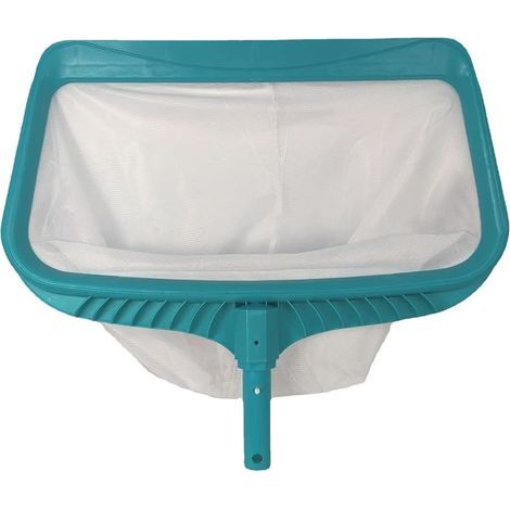 Swimming pool net, deep net without telescopic pole, for most standard poles, leaf net, pool accessories for swimming pool, aquarium, pond cleaning, 42 x 24.5 cm
