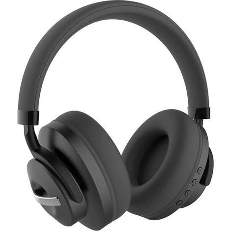Casque Bluetooth SODO M2 - Bluetooth 5.0, autonomie de 12 h, compatible carte TF, microphone et design élégant - Gris foncé (1/5)