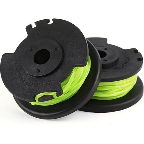 Packung mit 2 Einzelfadenspulen für den RYOBI RAC143 Rasentrimmer (1/5)