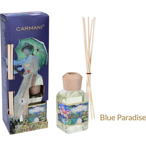 Diffusore di fragranze con bastoncini a forma di moneta, fragranza Blue Paradise, CASA