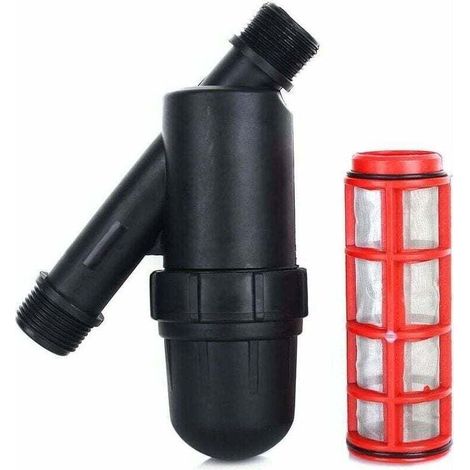 Filtre maille 3/4in Écran d'irrigation,Jardin Arrosage Métal Filtre Net écran en acier inoxydable,Filtre à l'eau conditionné pour jardinage l'Agriculture d'irrigation goutte à goutte pour pompe( (1/4)