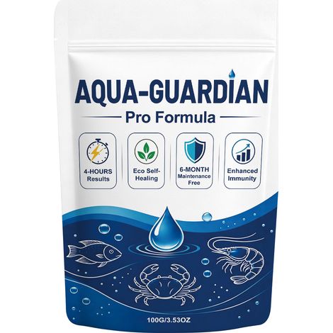 Poudre clarifiante pour l'eau, idéale pour l'entretien quotidien de la température et la purification de l'eau de votre aquarium. Indispensable pour tout aquariophile. 100 g (1/5)