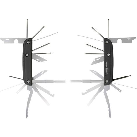 Hazet 4655-1 Strumento per smontaggio autoradios argento (1/2)