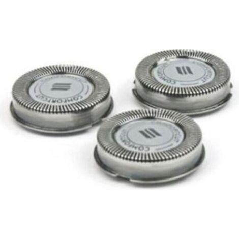 3 PièCes Rasoir Rasoir Lame de Rechange TêTes de Rasoir pour Philips S1000 S1020 S1050 S1070 S526 S740 Coupe-TêTe de Rasage