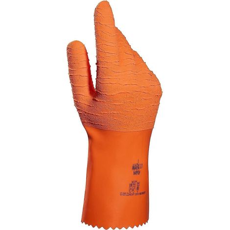 Filiyano-Gants de protection professionnels HARPON-321 - Orange - Taille 9, 2 pièces (1 paire)