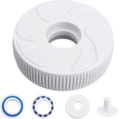 Roue de secours pour nettoyeur de piscine Polaris 280/180, avec roulements, joints et boulons (C60/C55) (1/4)
