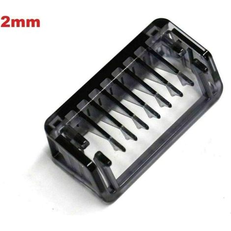 2-mm-Kamm für Philips OneBlade Trimmer/Haarschneider QP2530 QP2531 QP2620 QP2630 QP2510 QP2520 QP2521 QP2522 422203626131 (1/3)