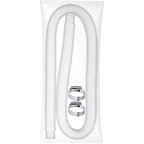 Stück schwimmender Poolschlauch, 1,5 m, Ø 32 mm, zum Austauschen des Filter- und Pumpenanschlusses. (1/5)
