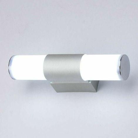 Applique Murale - LED - IP44 - Luminaire pour Salle de Bain - Éclairage Miroir Lavabo - Blanc Chaud 3000K - 1 Pièce