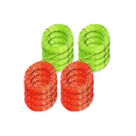 Lot de 8 bobines EGO Power+ ST1500 – Fil bicolore 14FT, compatibles AL2420P, entretien jardin (1/5)