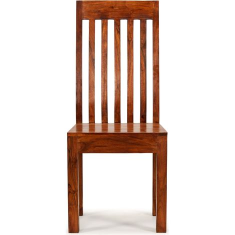 Lot de 2 Chaise à manger,Chaise de cuisine Bois avec finition miel Moderne CFW31572 (1/5)