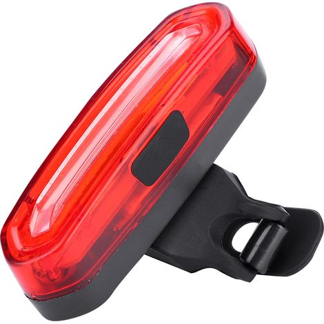 Feu arrière de selle de vélo COB extérieur, accessoire de sécurité pour la conduite de nuit, rouge et bleu (1/5)