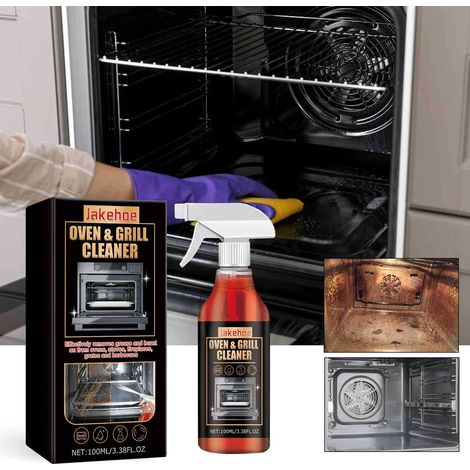 Schaumreiniger für Backofen und Herd, Fleckenentferner für Backofenroste, Duftspender, Würzmittel und Fettlöser – 100 ml -- BIEMMEDUE (1/5)